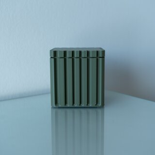 Aufbewahrungsbox - eckig kaki